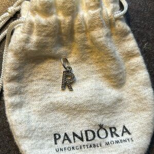 Pandora R Charm
